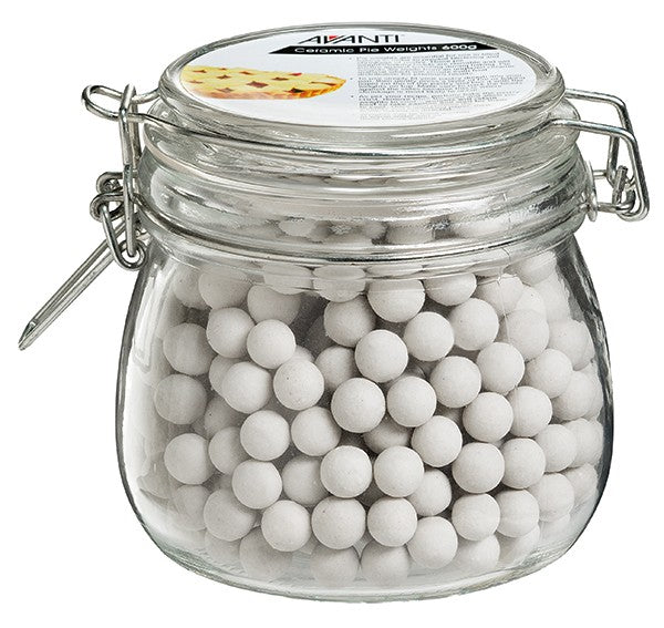 Avanti Ceramic Pie Weights Glass Jar 600g