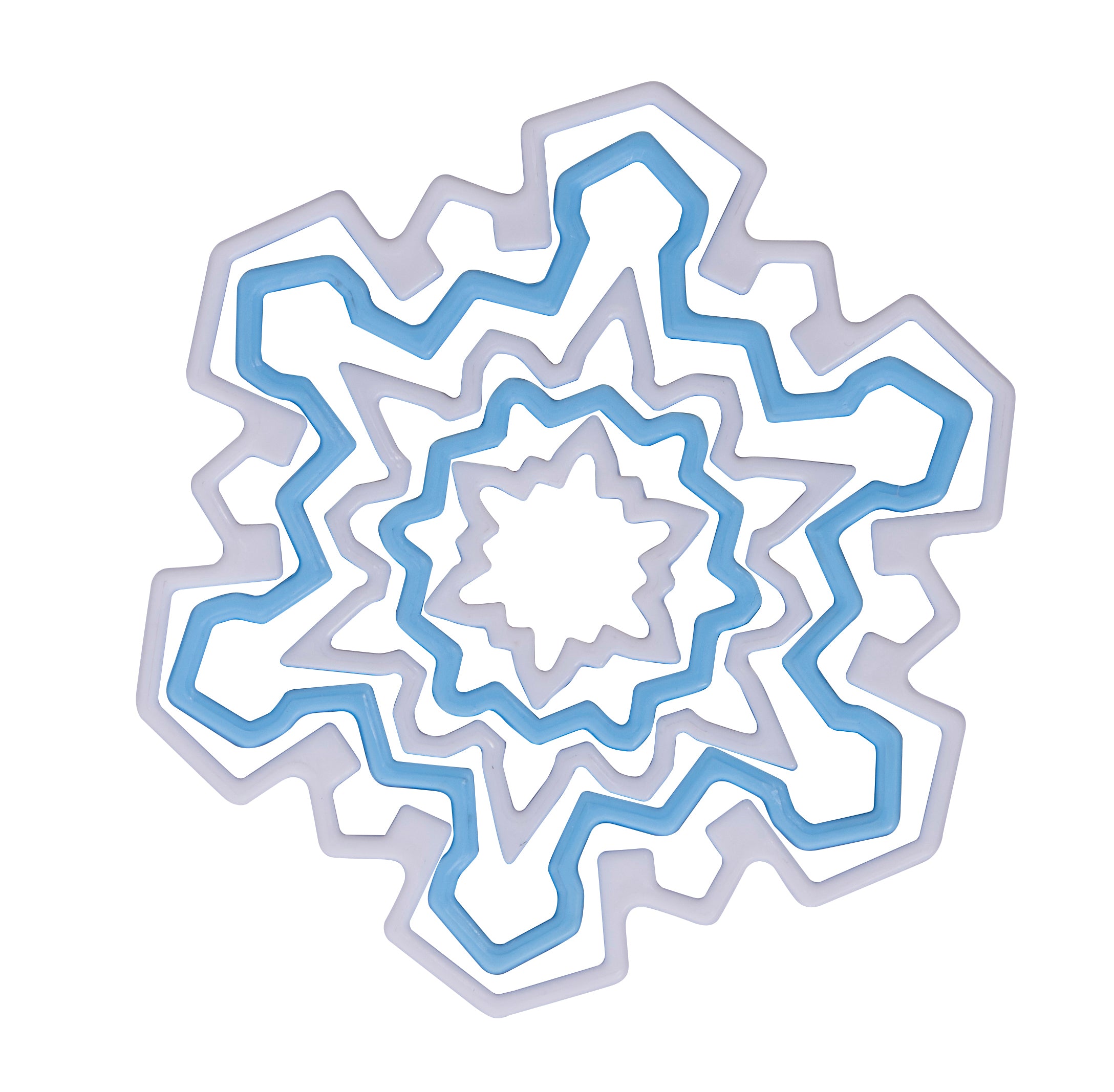 Avanti Snowflake Cookie Cutters 5 Piece Set