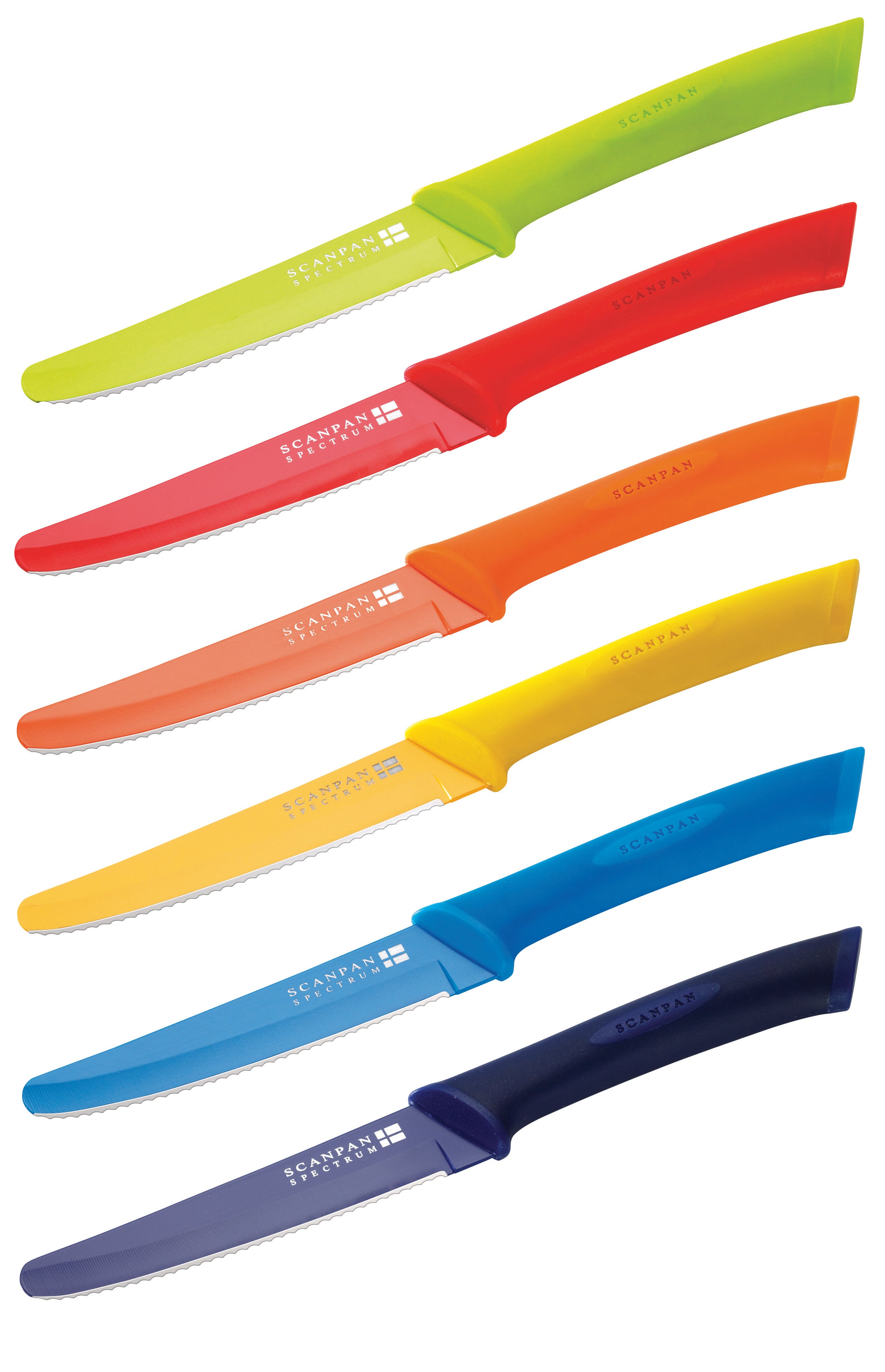 Scanpan Spectrum 6 Piece Steak Knife Set