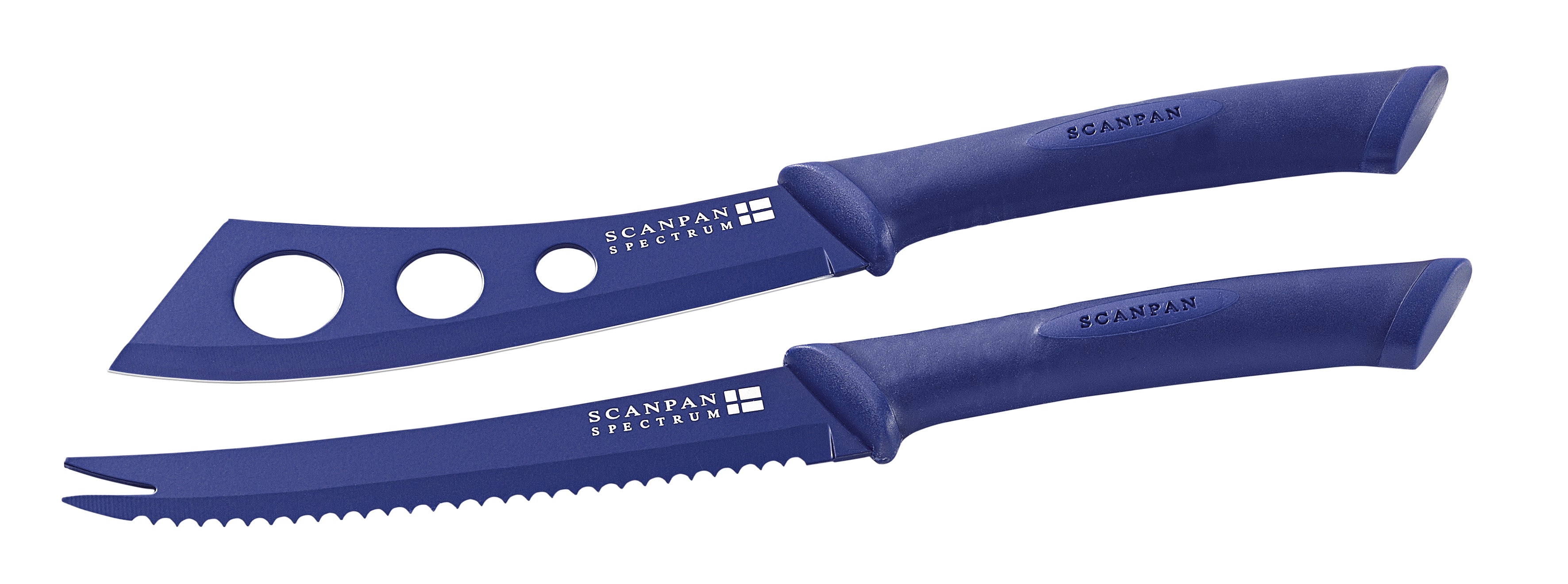 Scanpan Spectrum 2 Piece Cheese Knife Set