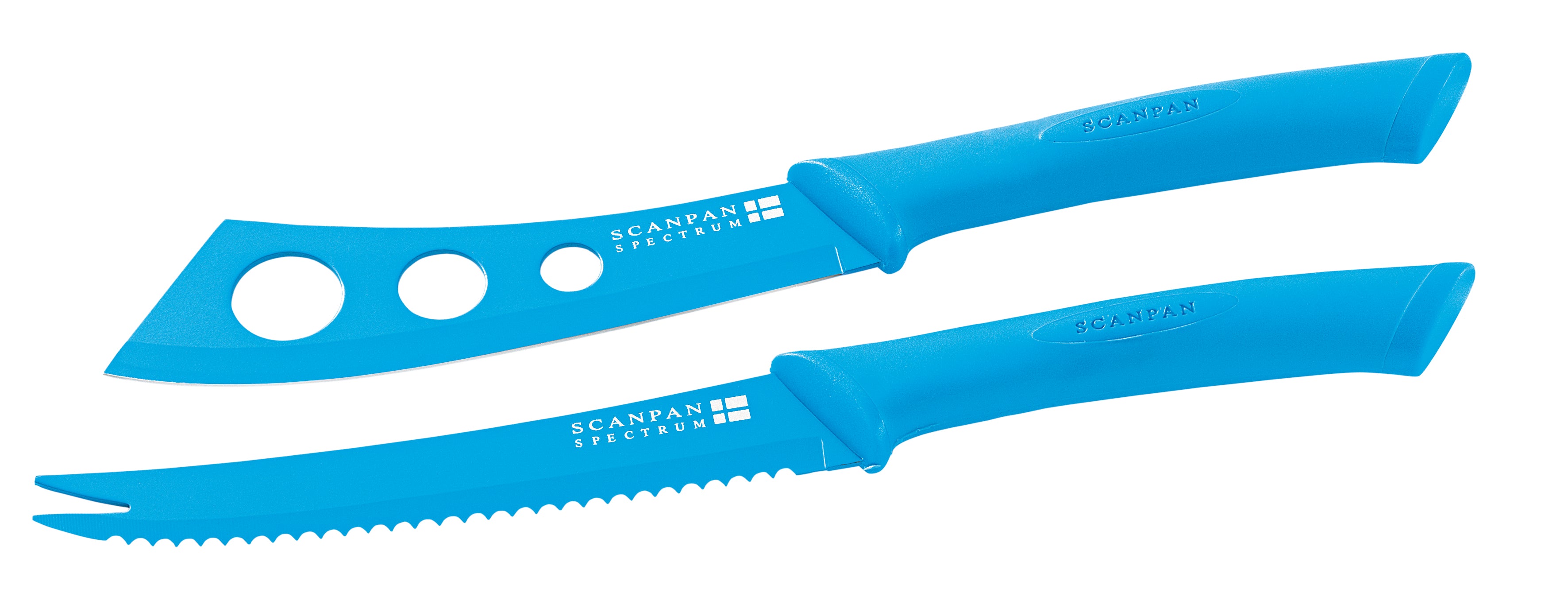 Scanpan Spectrum 2 Piece Cheese Knife Set