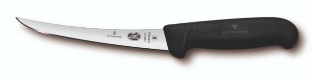 Victorinox Fibrox Boning Knife 12cm Curved Flexible Narrow Blade