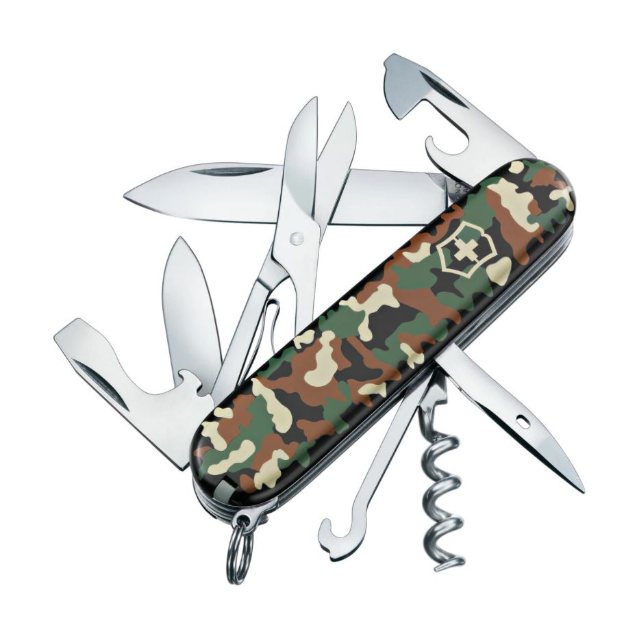 Victorinox Climber 14 Functions Swiss Army Knife - Camouflage