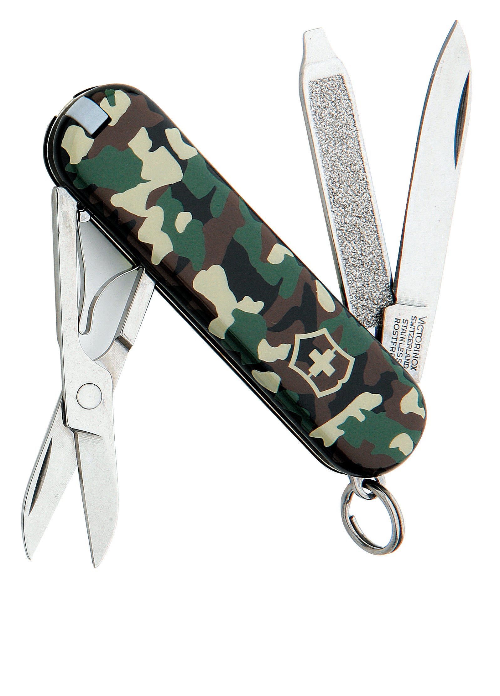 Victorinox Classic SD Swiss Army Knife Multi Pocket Tool 7 Functions - Camouflage