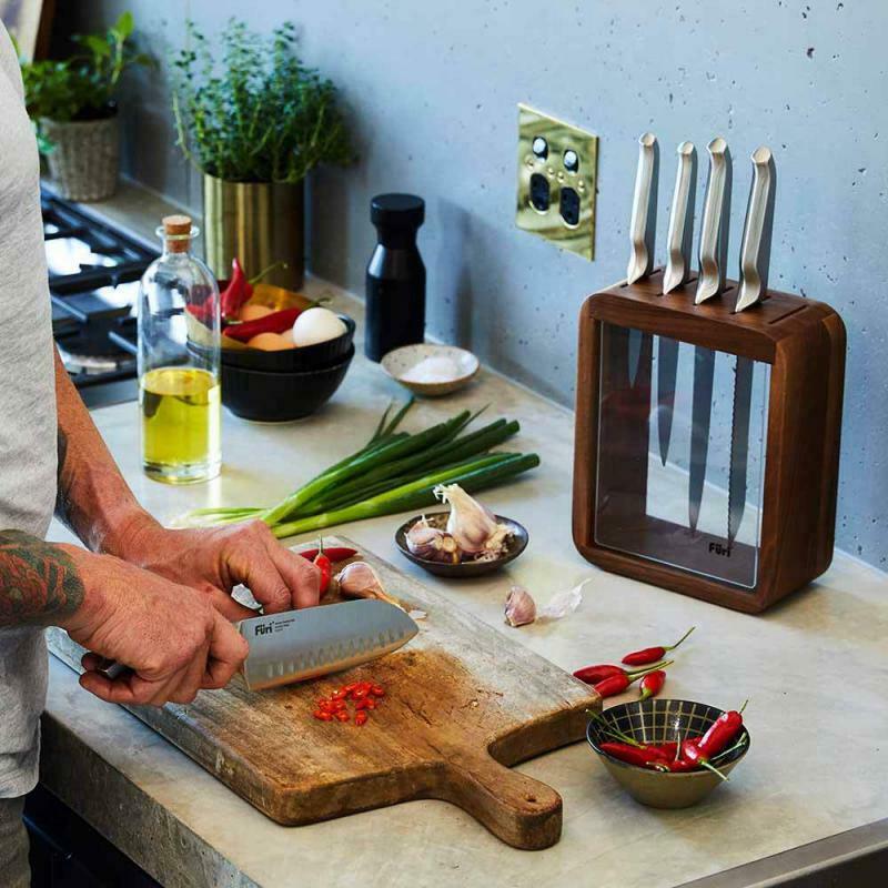 Furi Pro Vault 6 Piece Knife Block Set