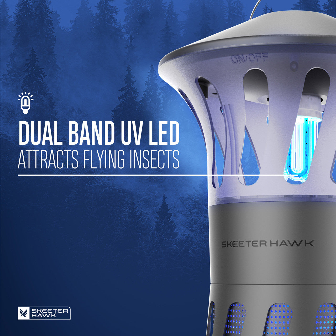 SKEETER HAWK Area Mosquito Trap UV Light