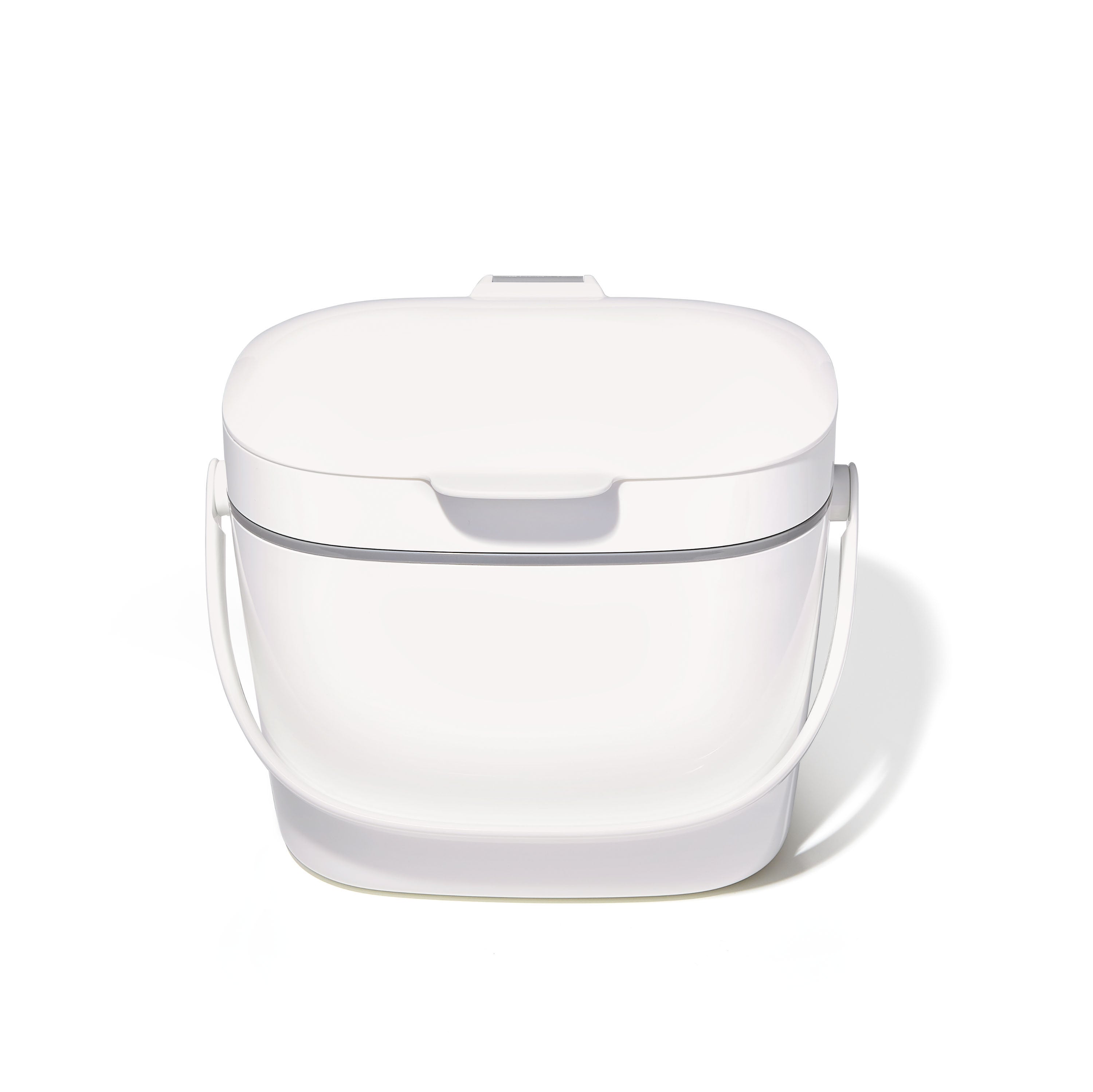 OXO Good Grips Easy Clean Compost Bin 6.62 Litre - White
