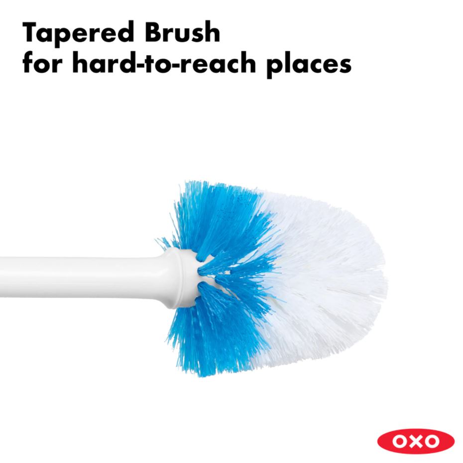 OXO Good Grips Compact Toilet Brush & Canister
