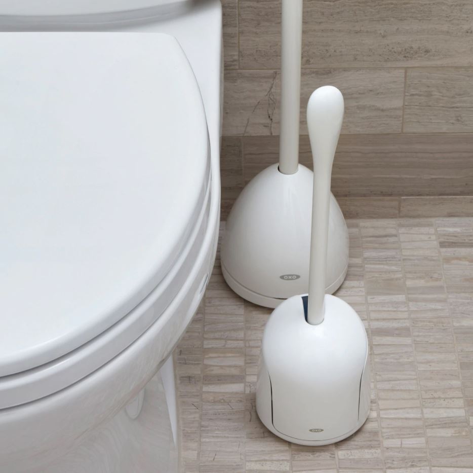 OXO Good Grips Compact Toilet Brush & Canister