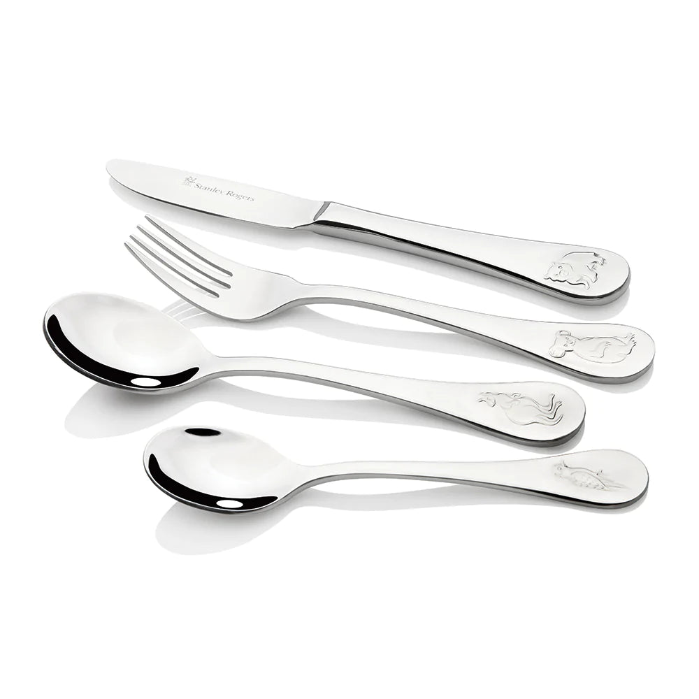 Stanley Rogers Children's 4 Piece Cutlery Set - Australian Animals