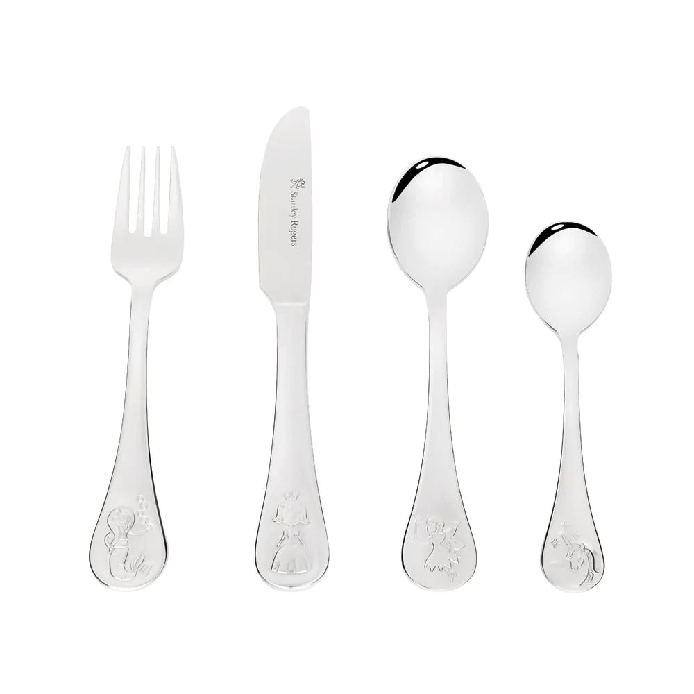 Stanley Rogers Children's 4 Piece Cutlery Set - Fairy Tale