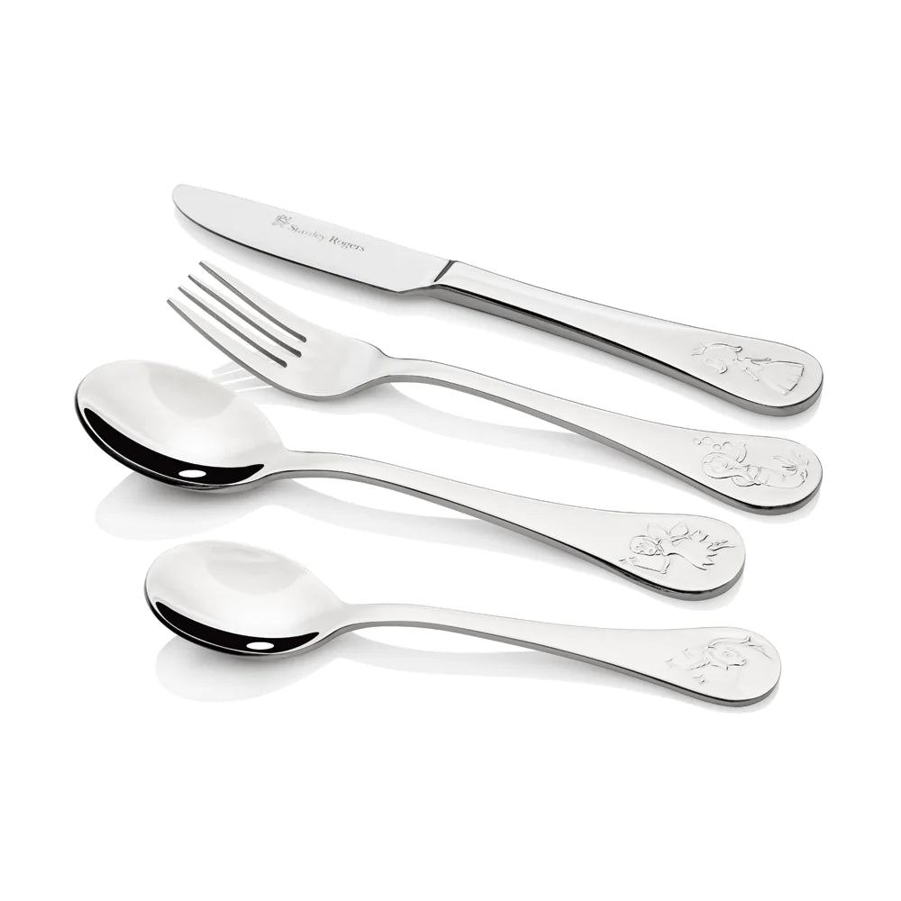 Stanley Rogers Children's 4 Piece Cutlery Set - Fairy Tale