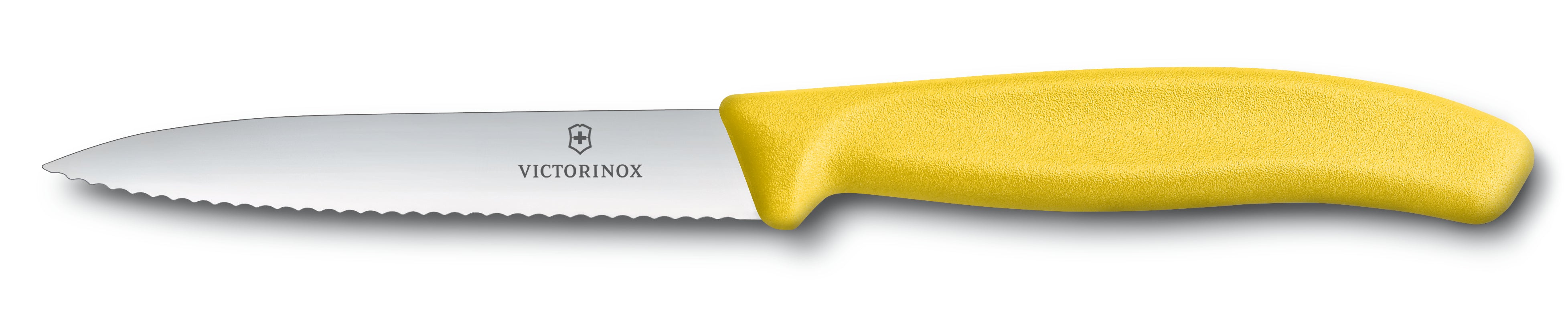 Victorinox Classic Paring Knife Wavy Edge 10cm - Yellow