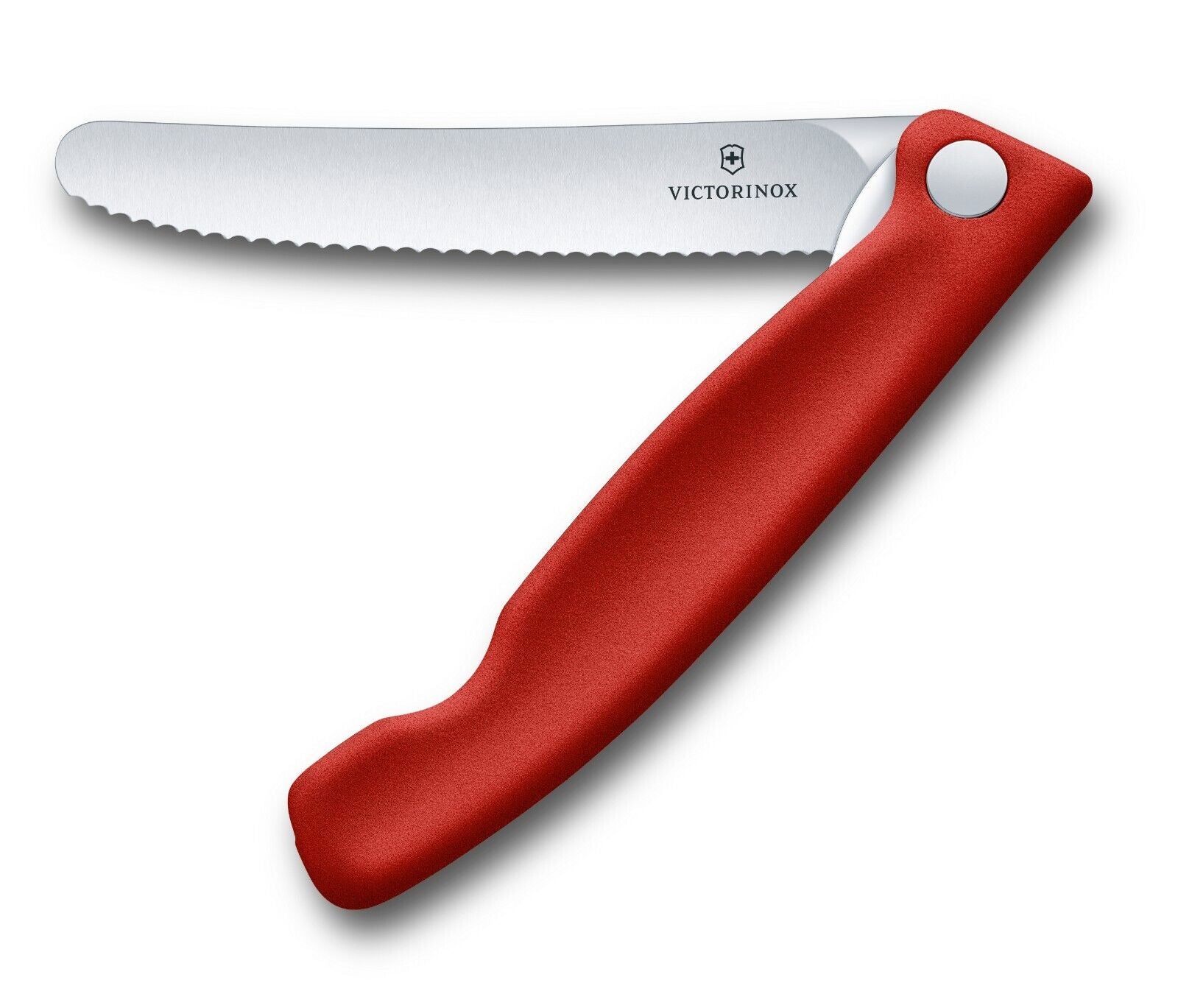 Victorinox Classic Foldable Steak & Tomato Knife 11cm - Red