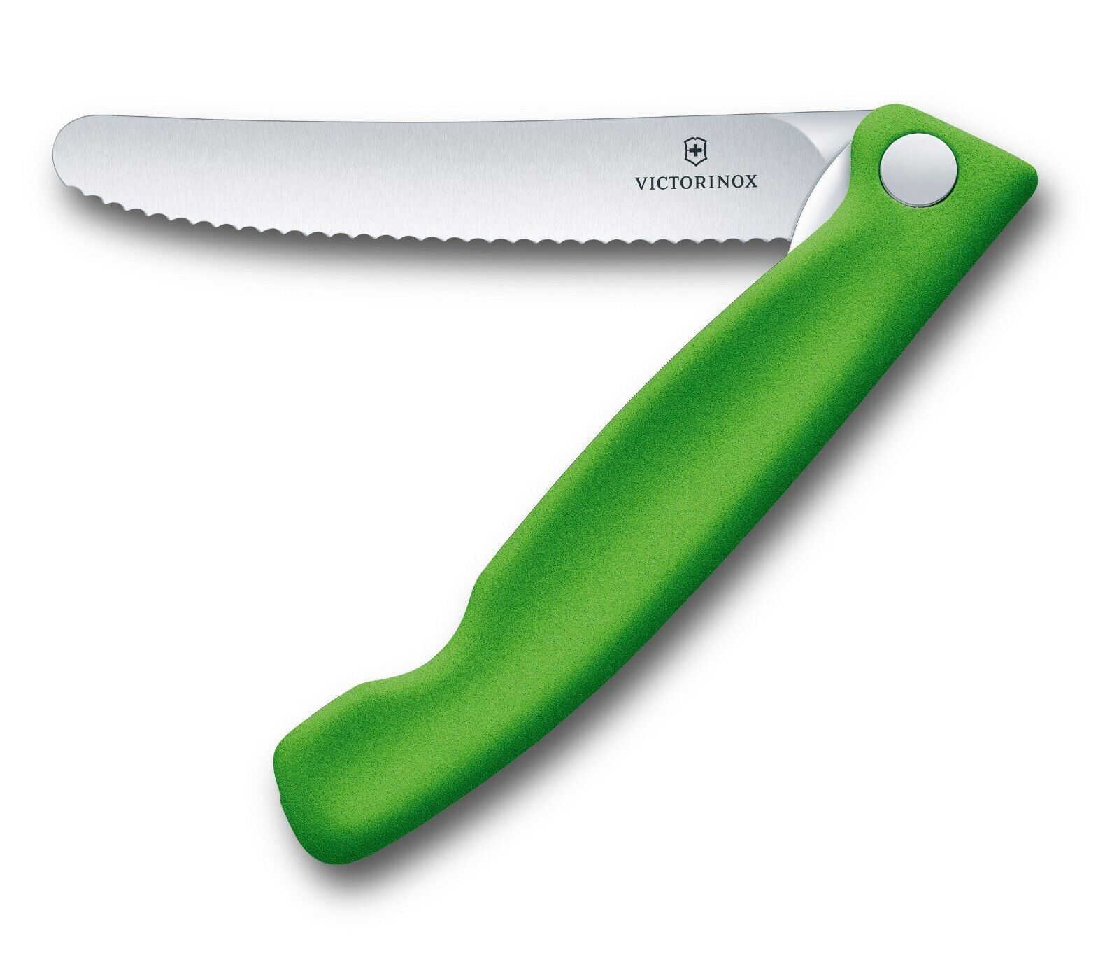 Victorinox Classic Foldable Steak & Tomato Knife 11cm - Green