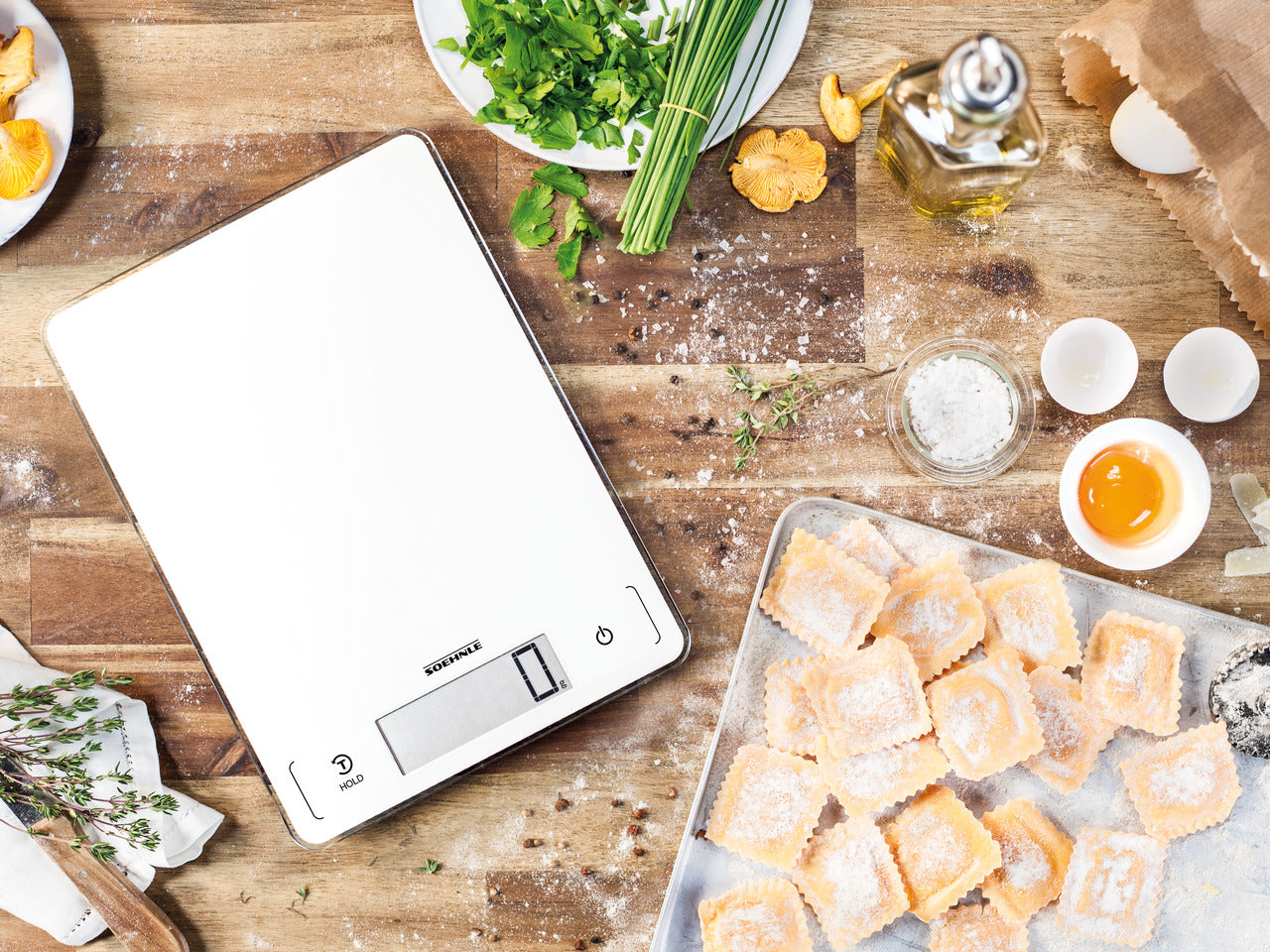 Soehnle Page Profi 300 Digital Kitchen Scale 20kg - White