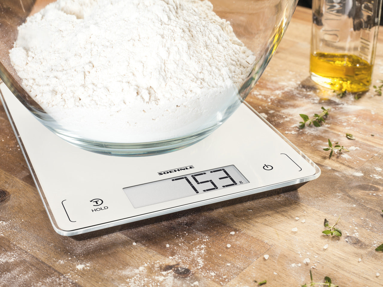 Soehnle Page Profi 300 Digital Kitchen Scale 20kg - White