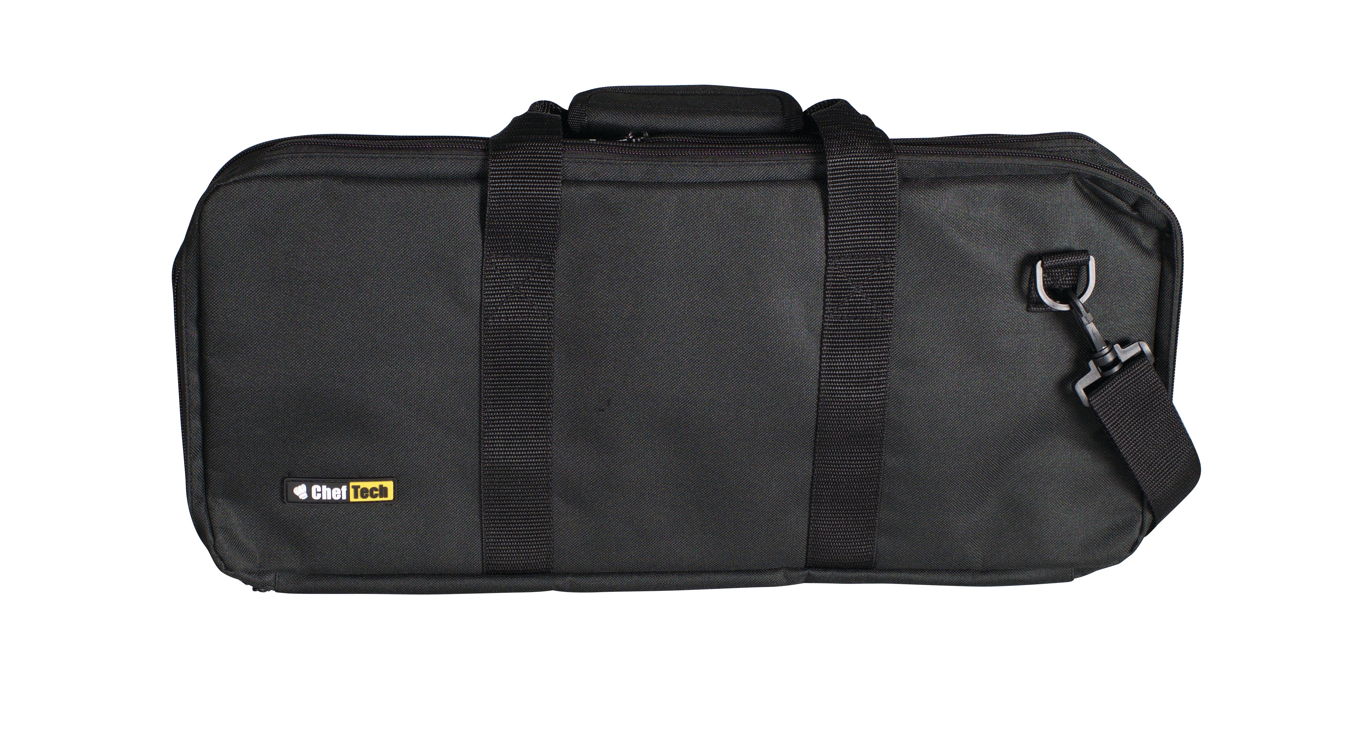 ChefTech Knife Chef Roll Bag Fits 18 Pieces with Handles - Black