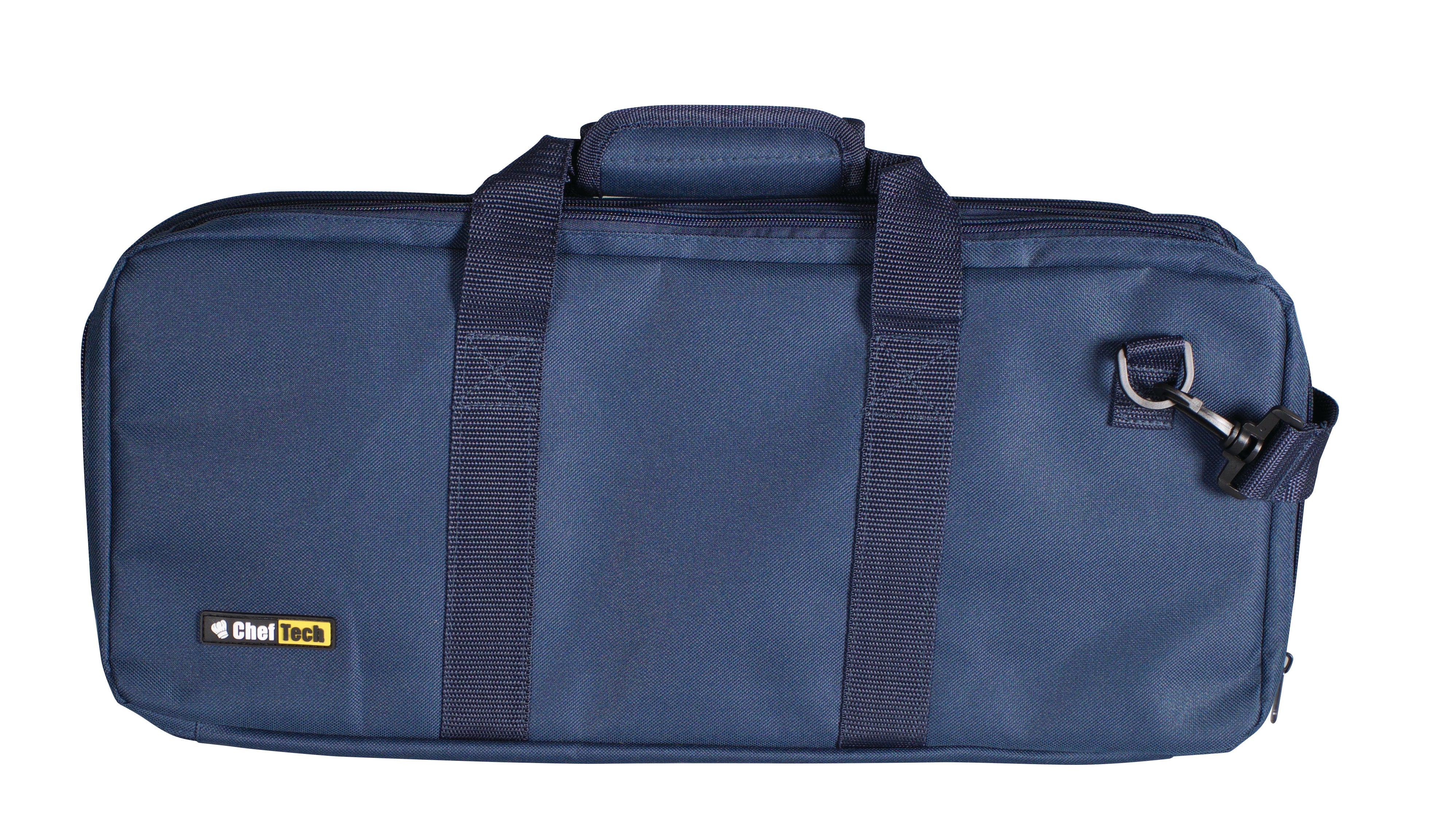 ChefTech Knife Chef Roll Bag Fits 18 Pieces with Handles - Blue