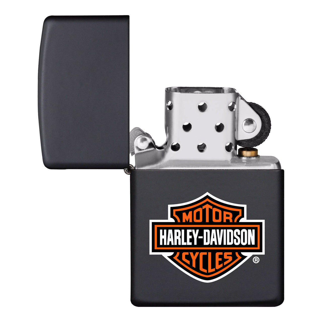 Zippo Windproof Lighter Harley Davidson Black Matte