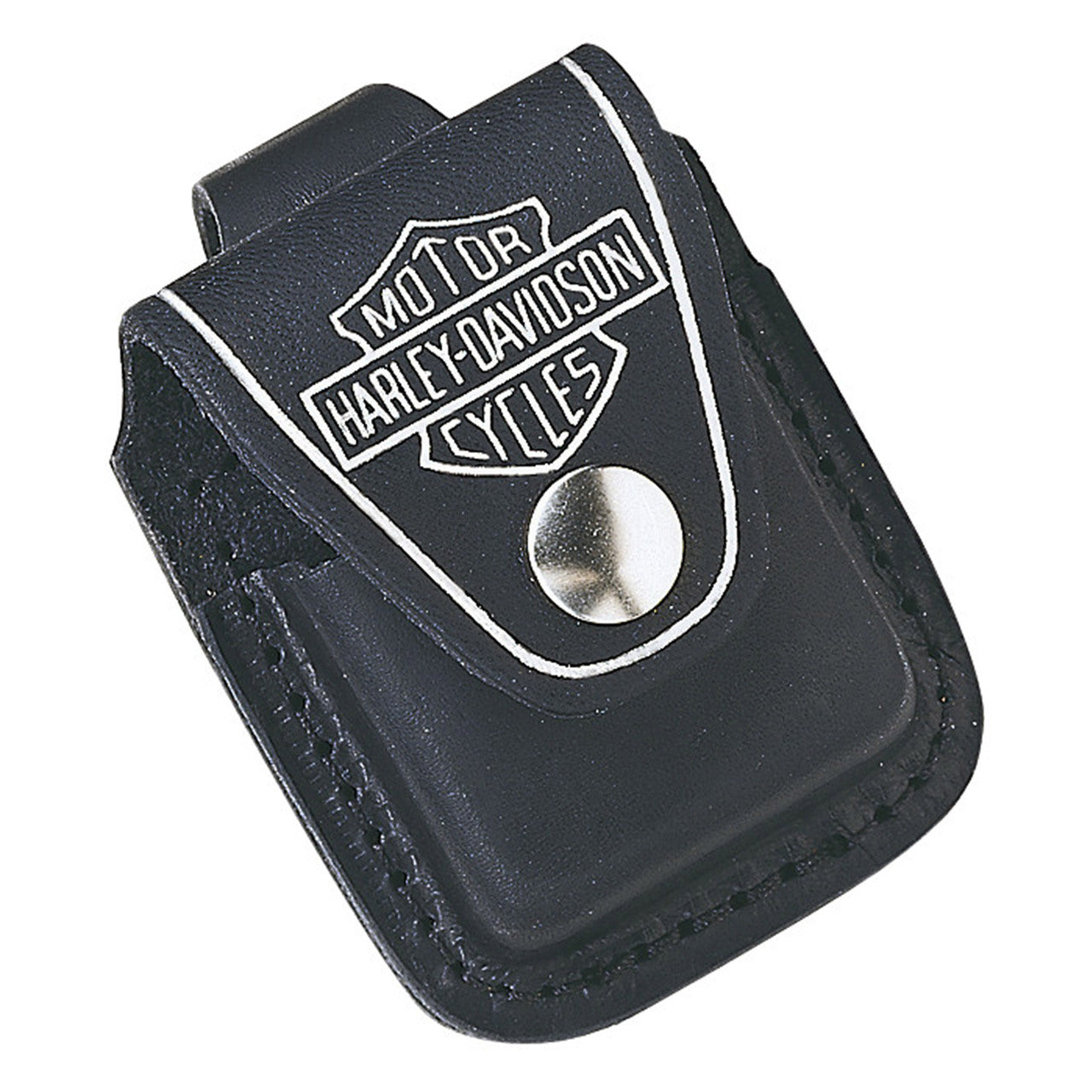 Zippo Harley Davidson Lighter Pouch Leather Black