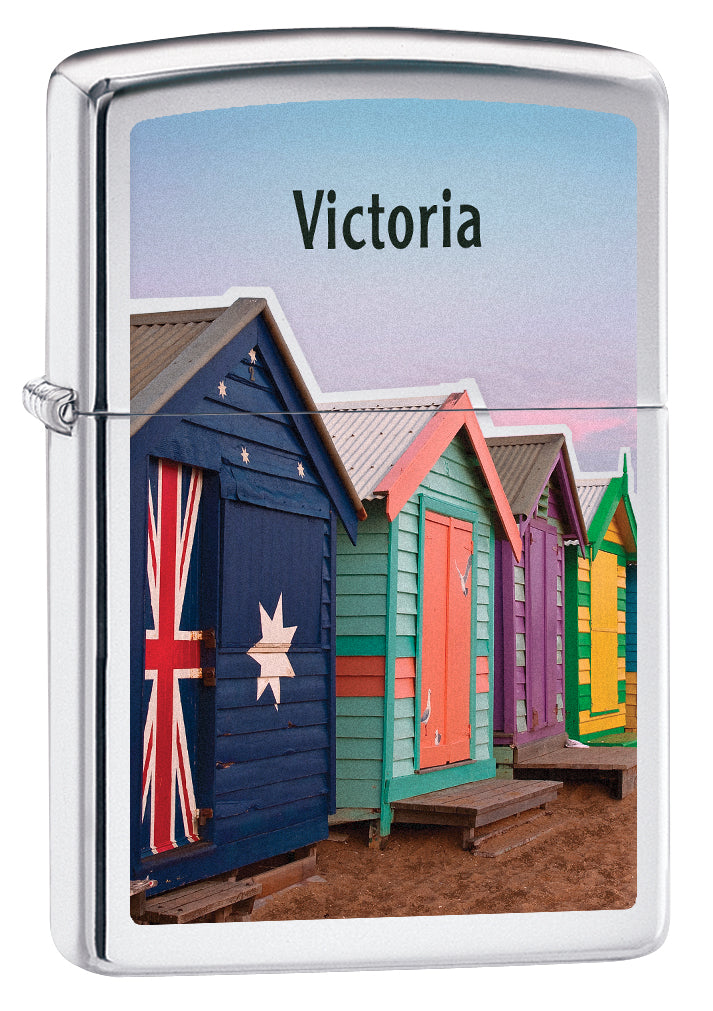 Zippo Windproof Lighter Brighton Beach Box Victoria High Polish