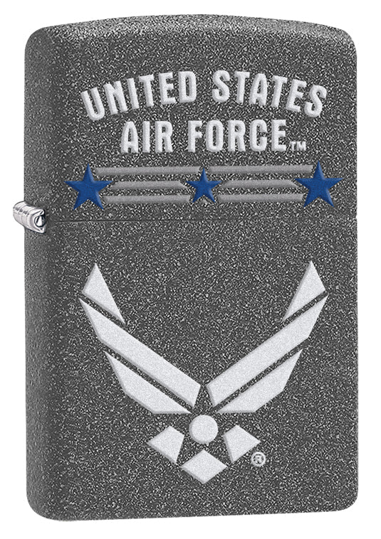 Zippo Windproof Lighter US Air Force Logo Iron Stone