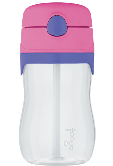 Thermos Foogo BPA Free Tritan Plastic Drink Bottle with Straw 320ml