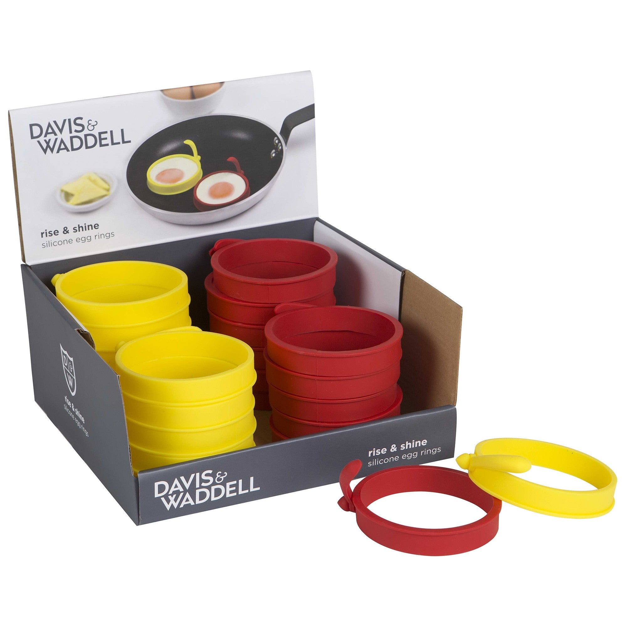 Davis Waddell Essentials Non-Stick Silicone 7.5cm Egg Rings Set of 2