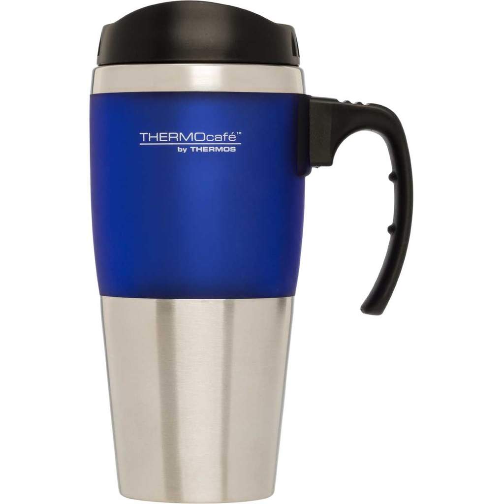 Thermos ThermoCafe Stainless Steel Double Wall Travel Mug 450ml