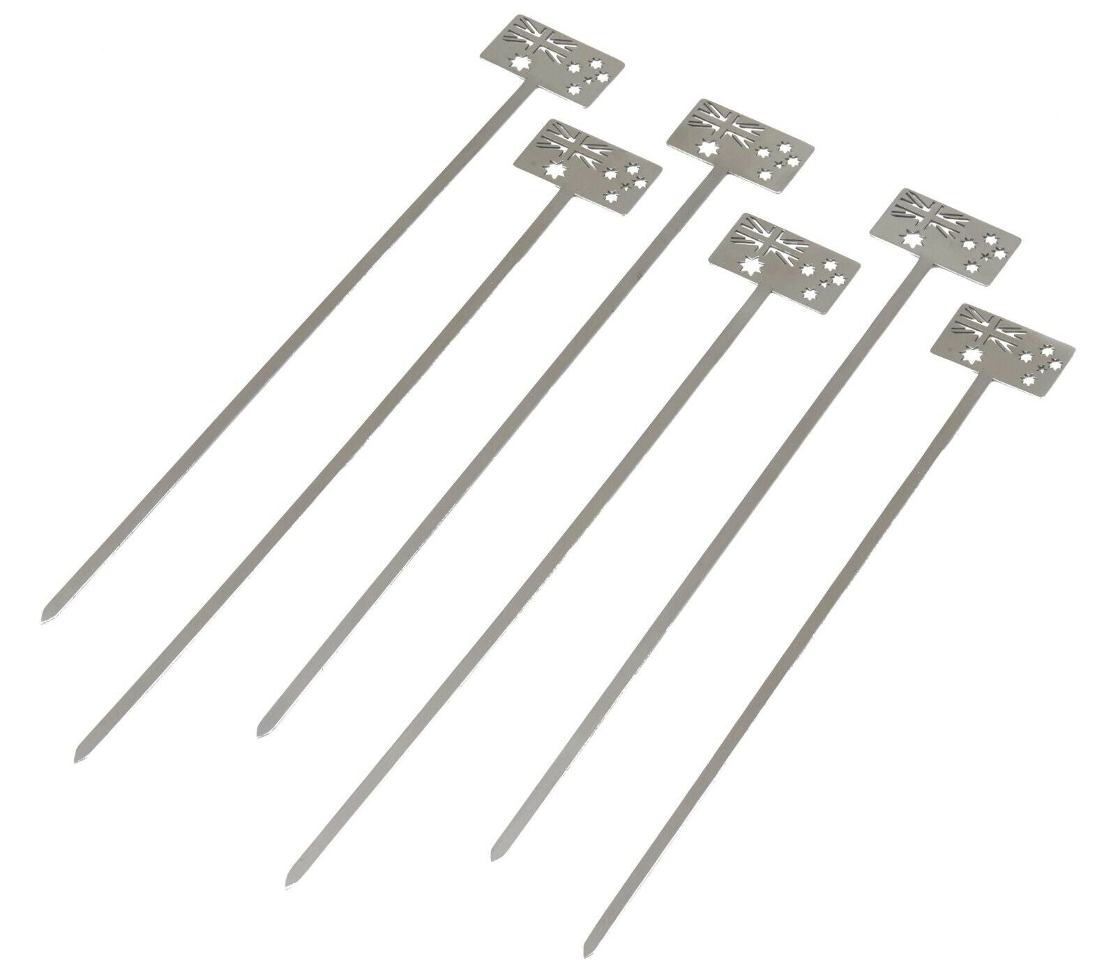 Davis & Waddell Maverick Australian Flag BBQ Skewer Set of 6