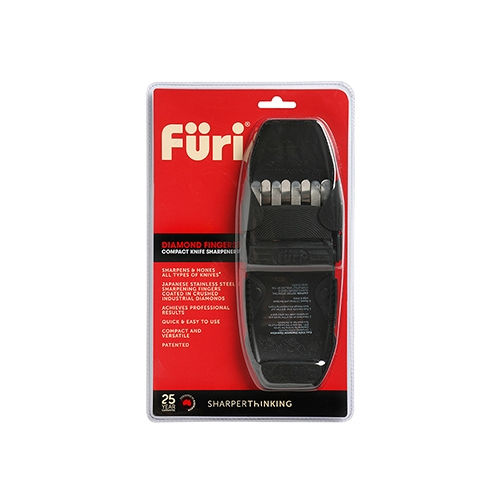 Furi Pro Diamond Fingers Compact Fold Away Knife Sharpener