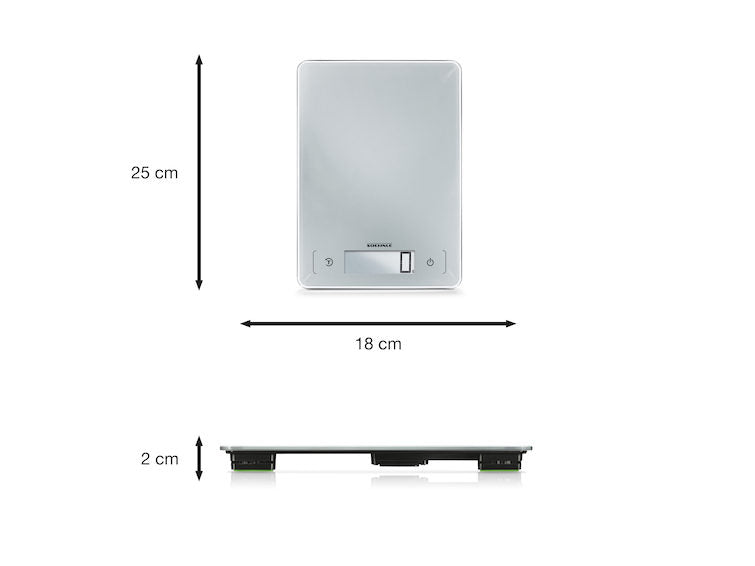 Soehnle Page Aqua Proof Digital Kitchen Scale 10kg