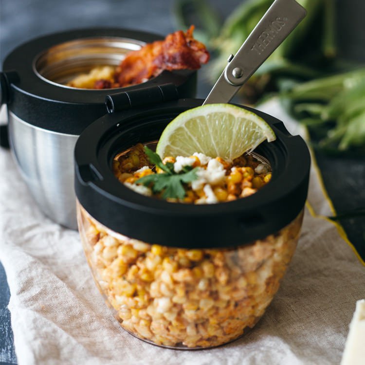 Thermos Vacuum Insulated Dual Compartment Food Jar 1.1 Litre