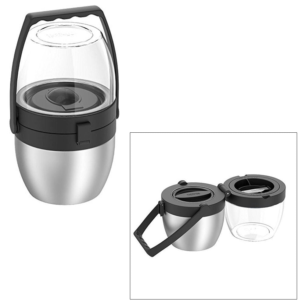 Thermos Vacuum Insulated Dual Compartment Food Jar 1.1 Litre