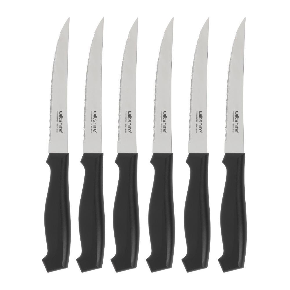 Wiltshire Laser 6 Piece Steak Knives Set