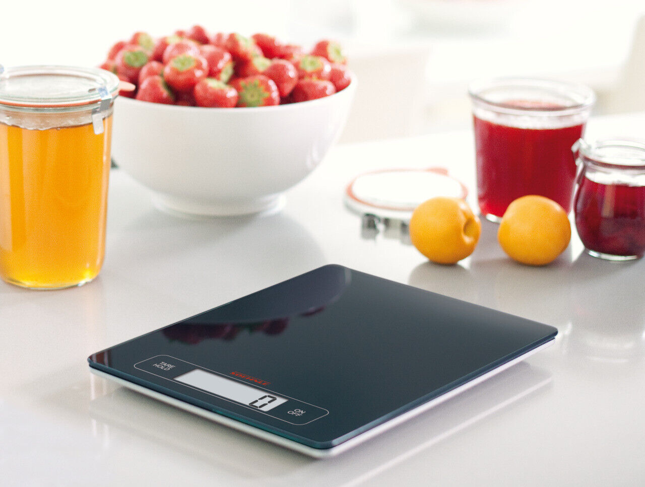 Soehnle Page Profi Digital Kitchen Scale 15kg - Black