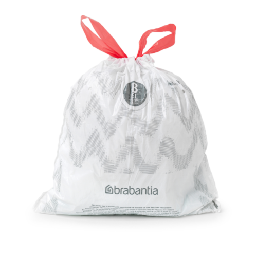 Brabantia Smartfix Pedal Bin Liner - Code B (5 Litre) 60 Bags / Roll
